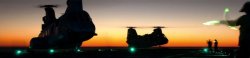 CH-46 USMC Marines  200 X 800 Meme Template