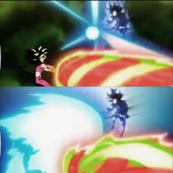 Goku vs Kefla Meme Template