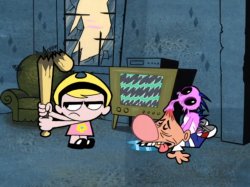 Billy & Mandy - Starving Chupacabra Meme Template