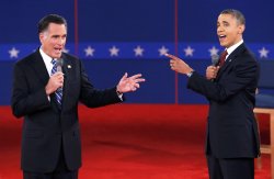 Romney-Obama Debate Meme Template