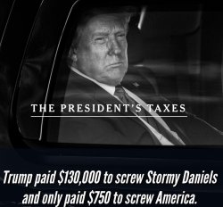 The president's taxes Meme Template