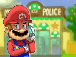 Mario Calls The Police Meme Template