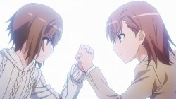 Railgun T handshake Meme Template