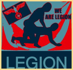 Gay Nazi Legion Meme Template