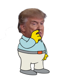 Trump Wiggum Meme Template