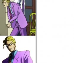 Drake Template (Yoshikage Kira ver.) Meme Template