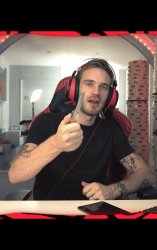 Pewds threatens Meme Template