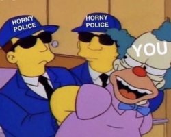 horny police Meme Template