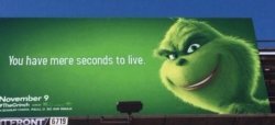 You have mere seconds to live Grinch Meme Template