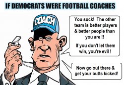 If Democrats were coaches Meme Template