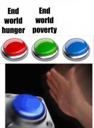 Blue button thingy Meme Template
