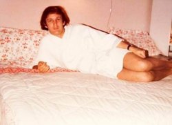 Young preppy insolent Trump in bathrobe Meme Template
