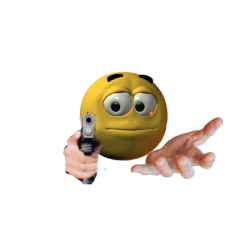 emoji with gun Meme Template