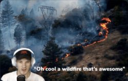 Pewdiepie wildfire Meme Template