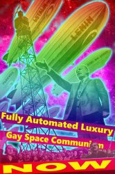 Fully Automated Luxury Gay Space Communism now Meme Template