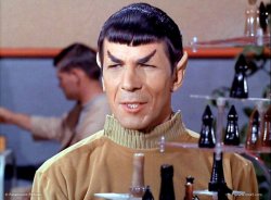 Spock recognizes an Earth emotion Meme Template