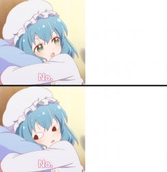 Anime no Meme Template