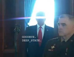 Goodbye Deep State Meme Template