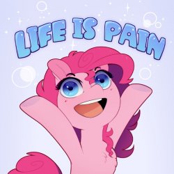 Life is pain Meme Template