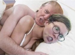 Snuggle Trump Meme Template