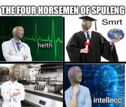 four horsemen Meme Template