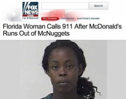 Florida woman calls 911 Meme Template