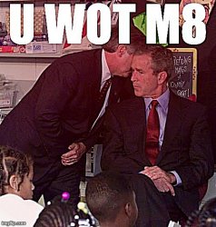 9/11 U Wot m8 sharpened Meme Template