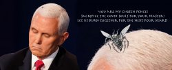 Pence is Beelzebub's handmaiden Meme Template