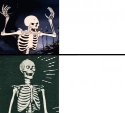 Spooky Drake meme Meme Template