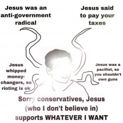 Jesus anti-government radicals Meme Template