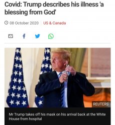 Trump covid Meme Template
