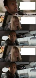 The Rock Driving Extended Meme Template