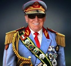 Generalissimo Caudillo Dictator Trump Meme Template