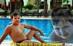 Fitness is my passion Meme Template