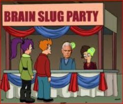 Pence brain slug Meme Template