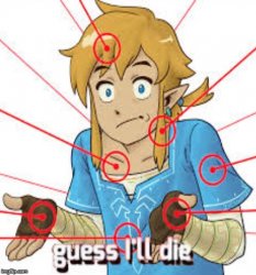 guess i'll die link Meme Template