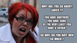 Why are Liberal Women always so Angry? Meme Template