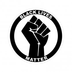 Black Lives Matter Black power fist Meme Template