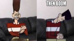 JFK Clone high boom Meme Template