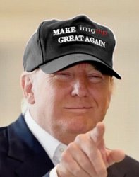 Make Imgflip great again Meme Template