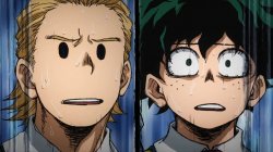 deku and mirio Meme Template