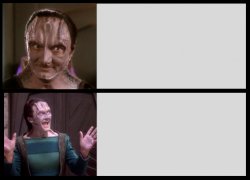 Garak Maybe & Yes Meme Template