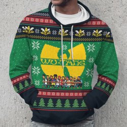 Wu-tang ugly Christmas sweater Meme Template