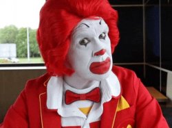 RONALD MCDONALD SIDE EYE Meme Template