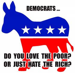 Do Democrats love the poor or just hate the rich? Meme Template