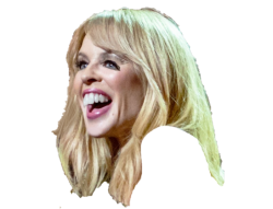 Kylie Minogue Derp 1 Meme Template