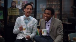 Troy and Abed in the Morning Meme Template