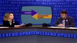 SNL Point - Counter point Meme Template