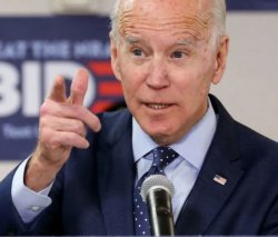 Biden pointing Meme Template