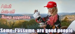 MAGA Kylie I don’t hate all Trump supporters Meme Template
